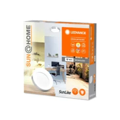 LEDVANCE SUN@Home Circular LED-Deckenlampe Silber -Heimbeleuchtung 10002554 2