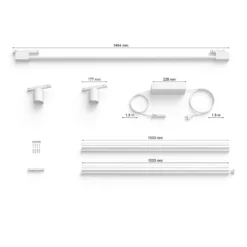 Philips Hue Perifo 2x Spots, Gradient Tube Weiß -Heimbeleuchtung 10003028 4