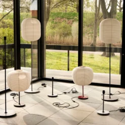 HAY Common Table Schirm Peach Fuß Schwarz -Heimbeleuchtung 10003275 4