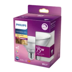 Philips LED-Reflektor PAR30S E27 9,5W, Warmweiß, Dimmbar 7 Philips LED-Reflektor PAR30S E27 9,5W, Warmweiß, Dimmbar -Heimbeleuchtung 10003458 3