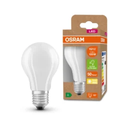 OSRAM LED-Lampe E27 A60 7,2W 1.521lm 3.000K Matt -Heimbeleuchtung 10003901 2
