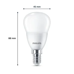 Philips LED-Lampe E14 4,9W 470m 2.700K Matt 6er -Heimbeleuchtung 10004555 2