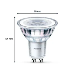Philips LED-Lampe GU10 4,6W 355lm 827 Klar 36° 6er -Heimbeleuchtung 10004573 2