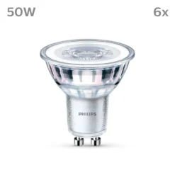 Philips LED-Lampe GU10 4,6W 355lm 827 Klar 36° 6er -Heimbeleuchtung 10004573 5