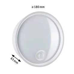 Paulmann Platomo LED-Außenwandleuchte Sensor Weiß -Heimbeleuchtung 10008631 2