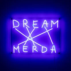 SELETTI Dream-Merda LED-Deko-Wandleuchte, Blau -Heimbeleuchtung 10009694 3