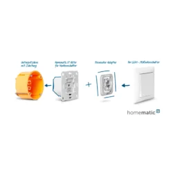 Homematic IP Rollladenaktor Markenschalter 5er-Set -Heimbeleuchtung 10010960 6