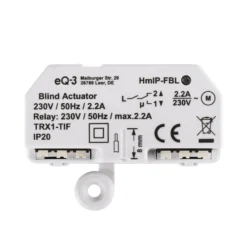 Homematic IP Jalousieaktor- Unterputz, 3er-Set -Heimbeleuchtung 10010985 3