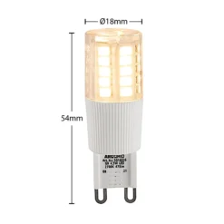 Arcchio LED-Stiftsockellampe G9 4,5W 2.700K 2er -Heimbeleuchtung 10011057 4