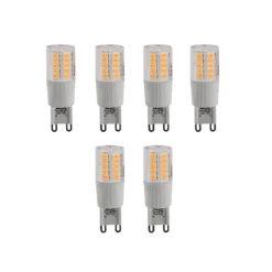 Arcchio LED-Stiftsockellampe G9 4,5W 2.700K 6er