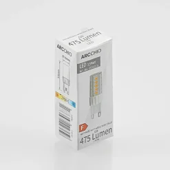 Arcchio LED-Stiftsockellampe G9 4,5W 2.700K 6er -Heimbeleuchtung 10011060 8