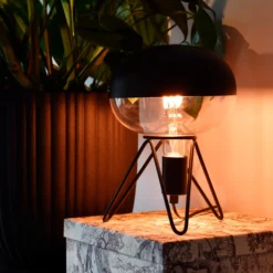 Calex Boden Top Kopfspiegel E27 6W Schwarz Ø22cm 8 Calex Boden Top Kopfspiegel E27 6W Schwarz Ø22cm -Heimbeleuchtung 10011234 3