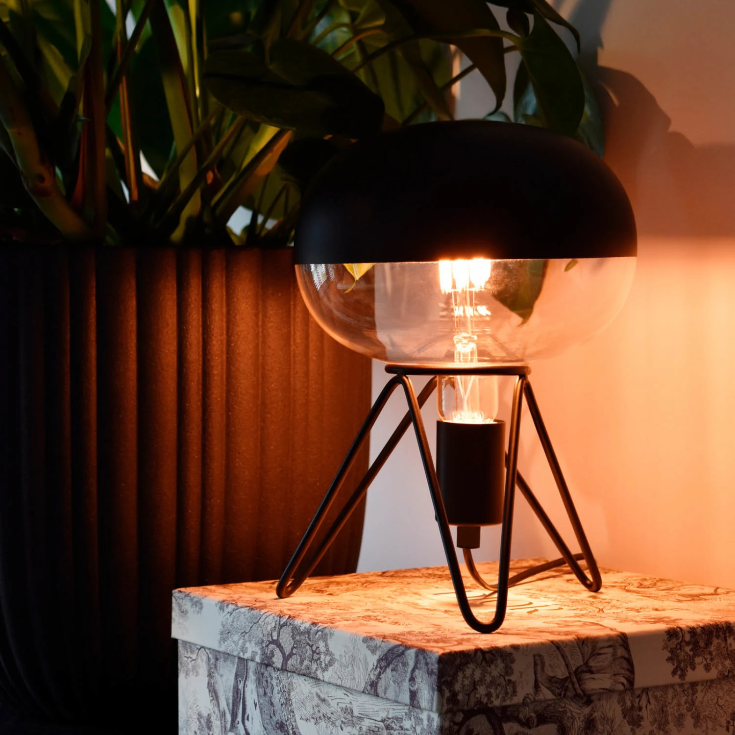 Calex Boden Top Kopfspiegel E27 6W Schwarz Ø22cm 4 Calex Boden Top Kopfspiegel E27 6W Schwarz Ø22cm – Bild 4