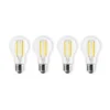 LED-Lampe E27 7W Filament Dimmbar CCT Tuya 4er-Set