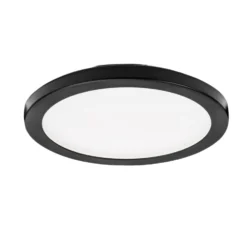 LED-Lampe GX53 8W CCT 2.700/4.000K Ø14,5cm Schwarz