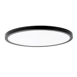 LED-Lampe GX53 24W CCT 2700/4000K Ø30,2cm Schwarz