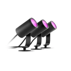 Philips Hue Lily Outdoor Bundle 3er-Spot + Bridge -Heimbeleuchtung 10011648 2