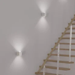 Hama WLAN LED-Wandlampe, App-Steuerung, CCT, Weiß -Heimbeleuchtung 10011873 3