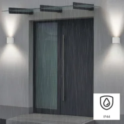 Hama WLAN LED-Wandlampe, App-Steuerung, CCT, Weiß -Heimbeleuchtung 10011873 4