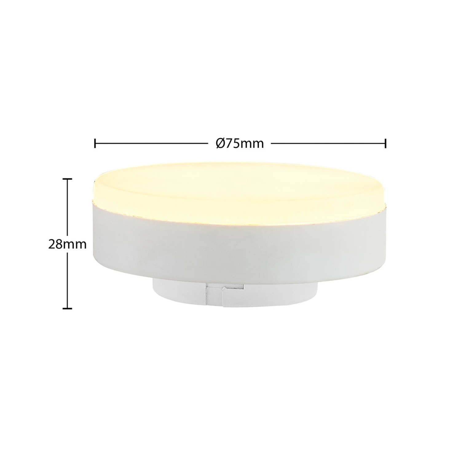 Arcchio LED-Lampe GX53 10W 3.000K 2er-Set 3 Arcchio LED-Lampe GX53 10W 3.000K 2er-Set – Bild 3