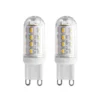 LED-Lampe In Röhrenform G9 3W 830 Klar 2er-Set