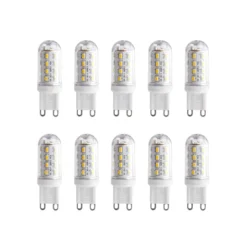 LED-Lampe In Röhrenform G9 3W 830 Klar 10er-Set