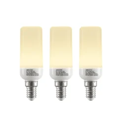 Arcchio LED-Röhrenlampe E14 4,5W 3.000K 3er-Set