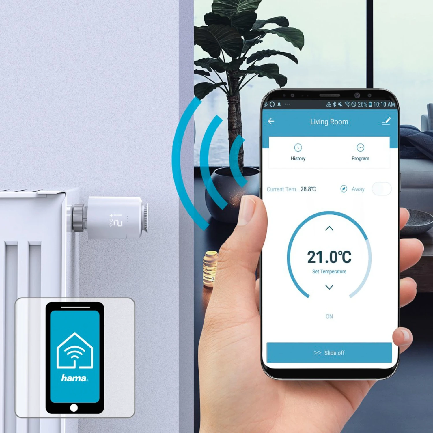 Hama Smart Heizkörperthermostat, WLAN, Erweiterung 5 Hama Smart Heizkörperthermostat, WLAN, Erweiterung – Bild 5