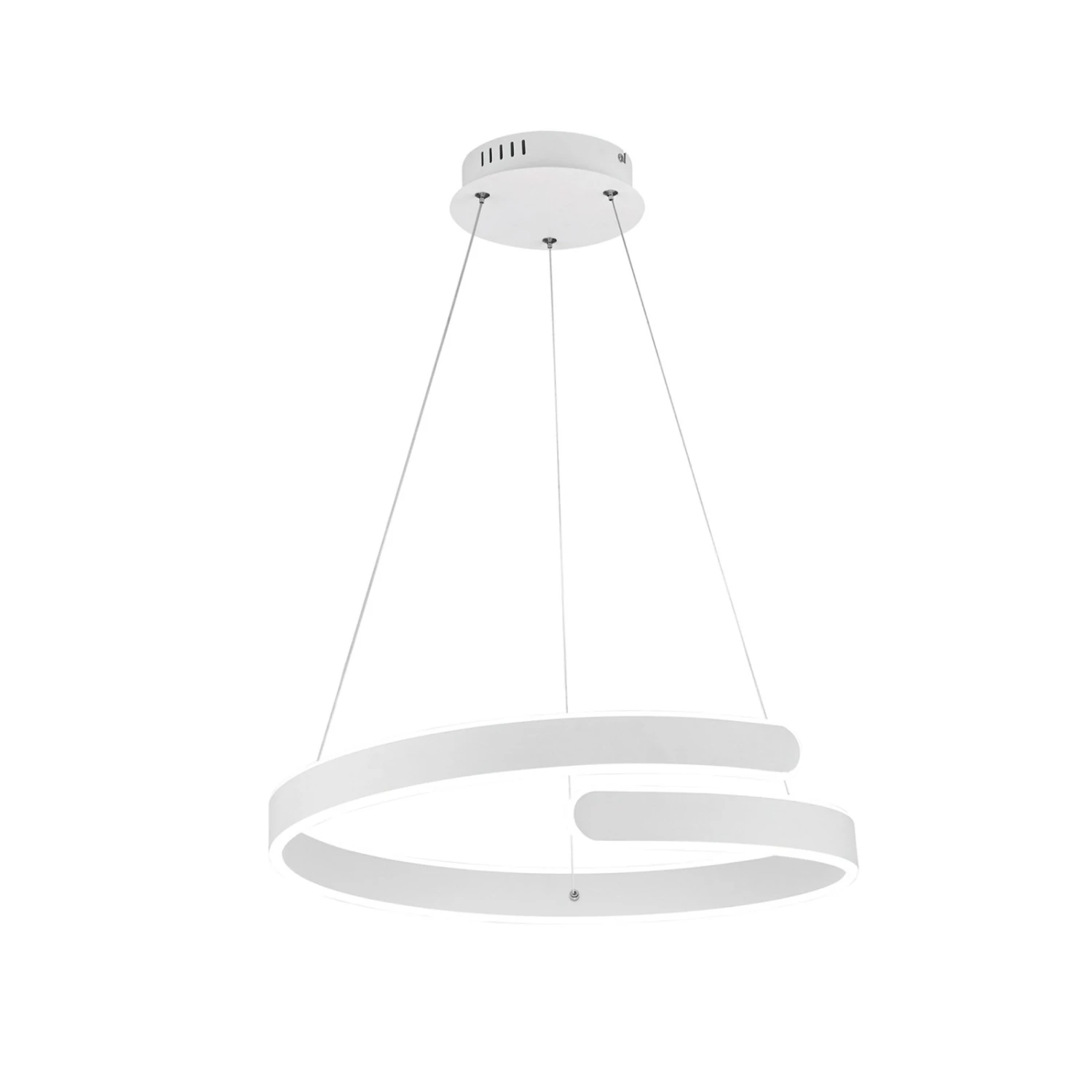 LED-Hängeleuchte Parma Mit Switch-Dimmer, Weiß 3 LED-Hängeleuchte Parma Mit Switch-Dimmer, Weiß – Bild 3