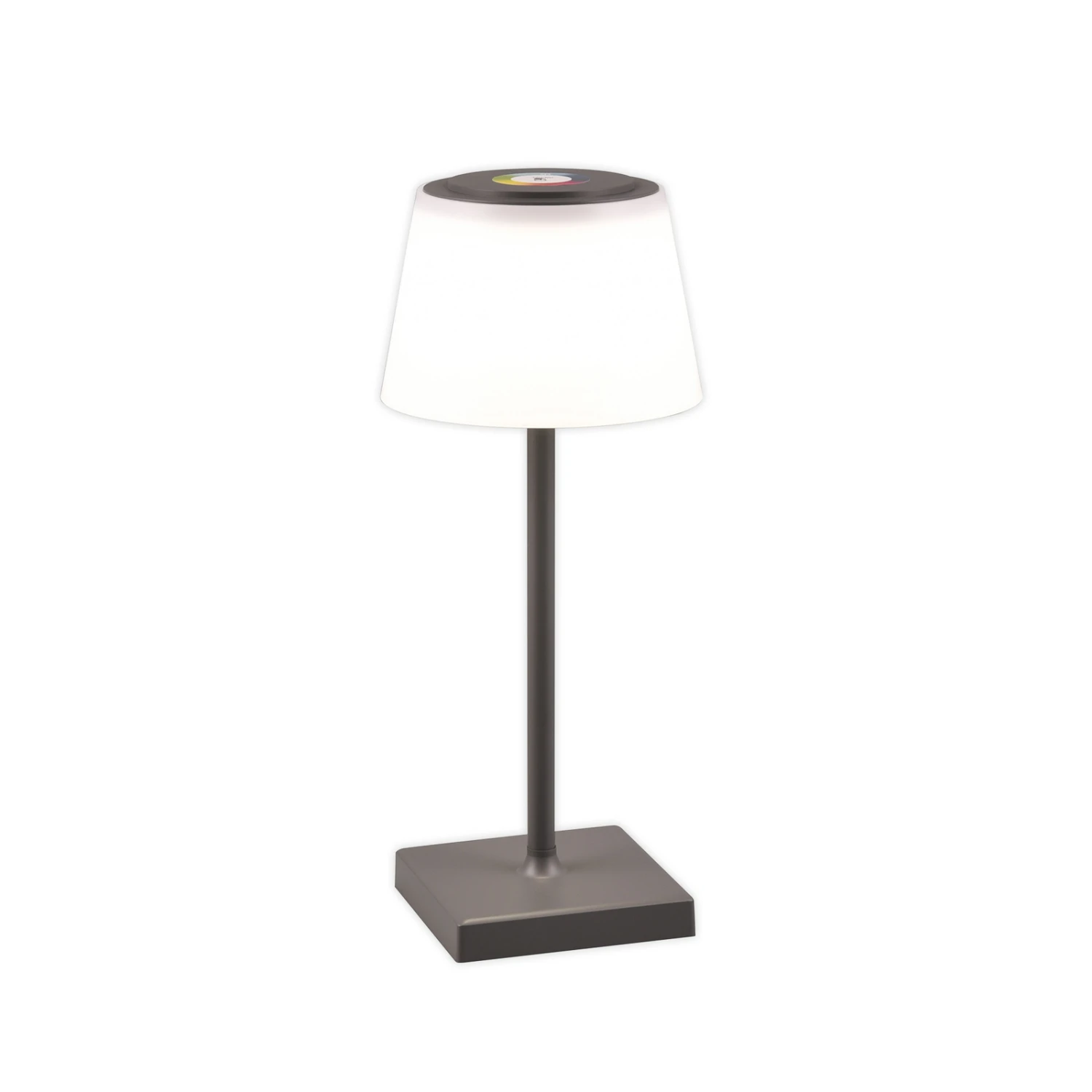 LED-Tischlampe Sanchez, RGBW Und Dimmer, Anthrazit 2 LED-Tischlampe Sanchez, RGBW Und Dimmer, Anthrazit – Bild 2