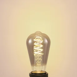 Lucande LED E27 ST64 4W 1.800K Dimmbar Smoke 5-er -Heimbeleuchtung 10012530 5