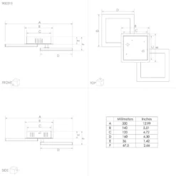 EGLO Connect Paranday-Z LED-Deckenlampe 2-flg 47cm -Heimbeleuchtung 10012569 3