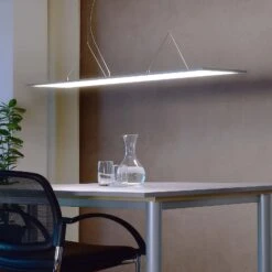 LED-Hängeleuchte 3422 Eckig, Dip-Switch, Aluminium