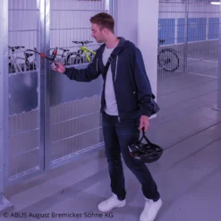 ABUS Touch Fingerabdruck-Vorhängeschloss, 5 Cm -Heimbeleuchtung 10013165 2