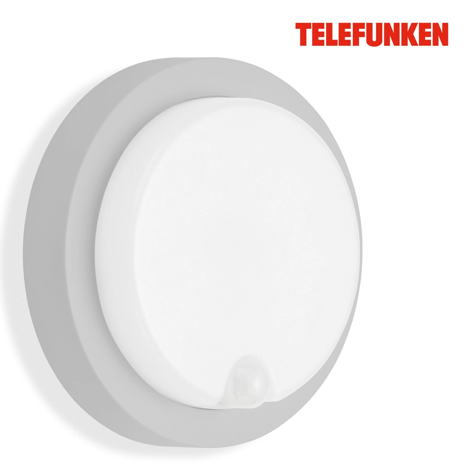 LED-Sensor-Außenwandleuchte Dortmund Ø17cm Silber 3 LED-Sensor-Außenwandleuchte Dortmund Ø17cm Silber – Bild 3