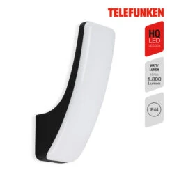 LED-Außenwandleuchte Gent 1.800lm 4.000K Schwarz -Heimbeleuchtung 10013732 5