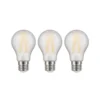 Arcchio LED E27 2,2W A60 Opal 3000K 470lm 3er-Set