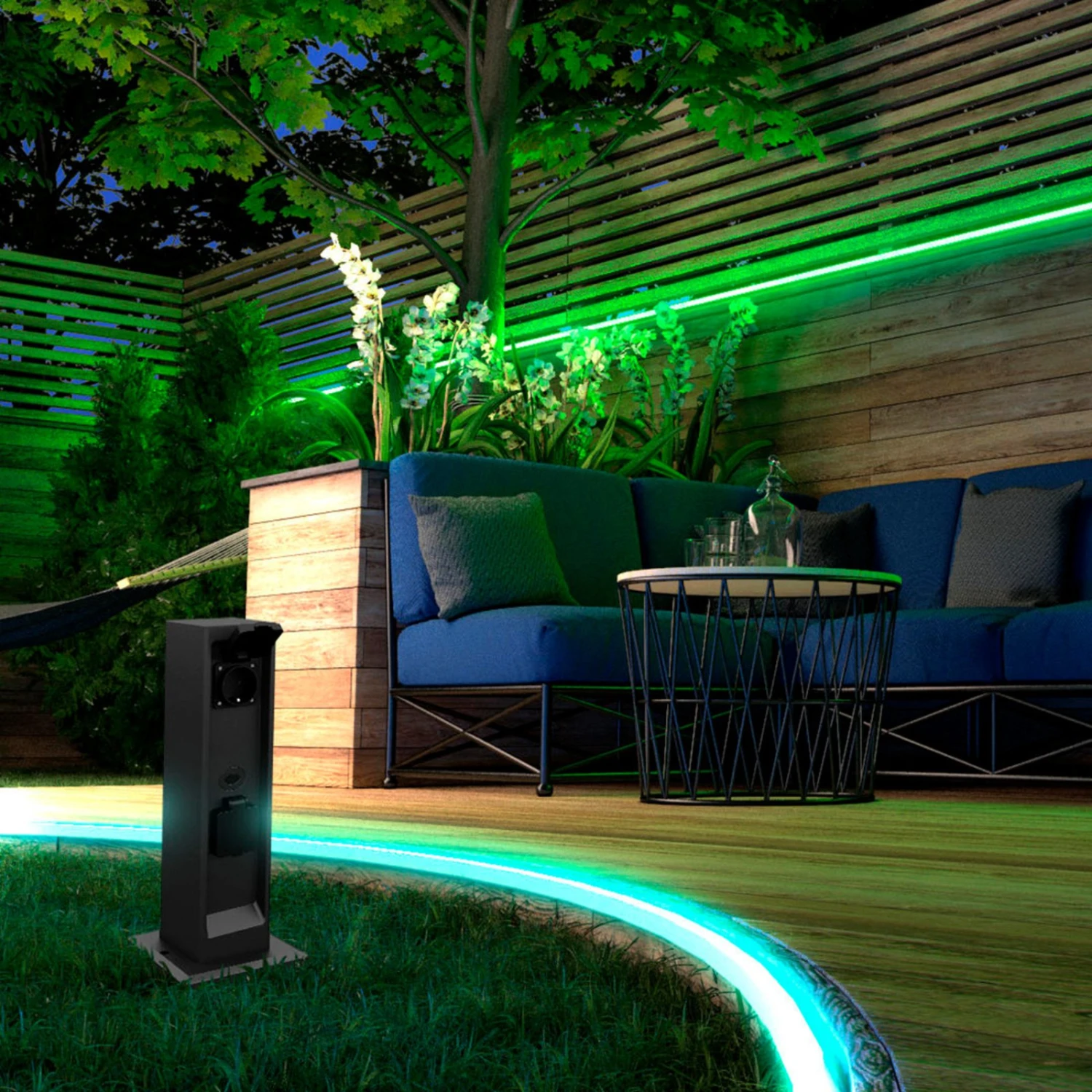 Müller Licht Tint Smart Socket Steckdosensäule 3 Müller Licht Tint Smart Socket Steckdosensäule – Bild 3