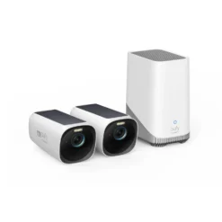 EUFY Security EufyCam 3 IP67 2er-Set, HomeBase 3