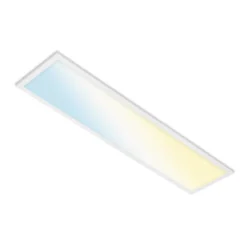 LED-Deckenlampe Piatto S Dimmbar CCT Weiß 100x25cm