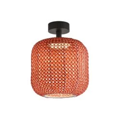 Bover Nans PF/31 LED-Außendeckenleuchte, Rot