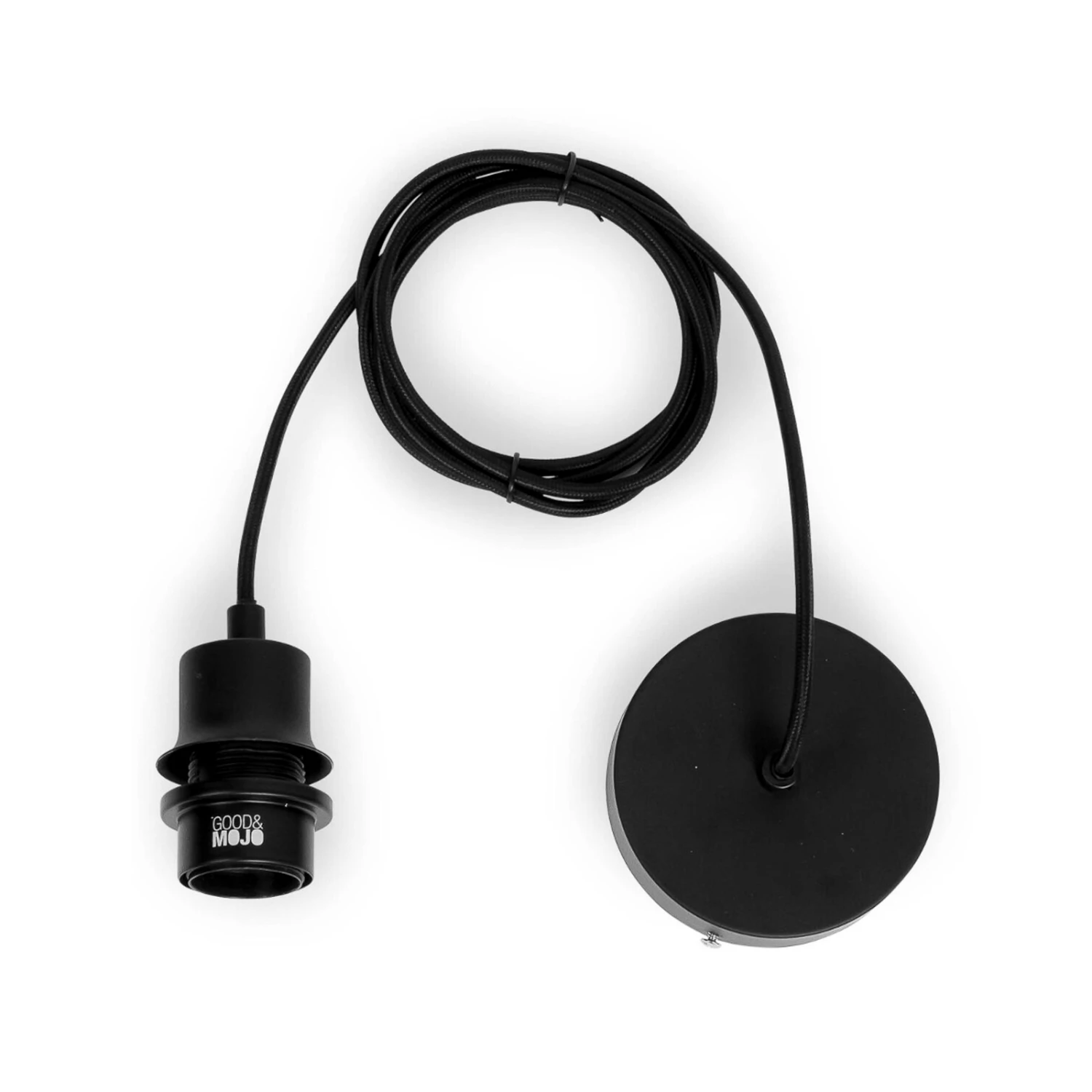 GOOD & MOJO Tanami Hängeleuchte, 18x35cm, Schwarz 6 GOOD & MOJO Tanami Hängeleuchte, 18x35cm, Schwarz – Bild 6