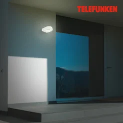 Telefunken Puka LED-Außenwandleuchte, Weiß -Heimbeleuchtung 10017147 3