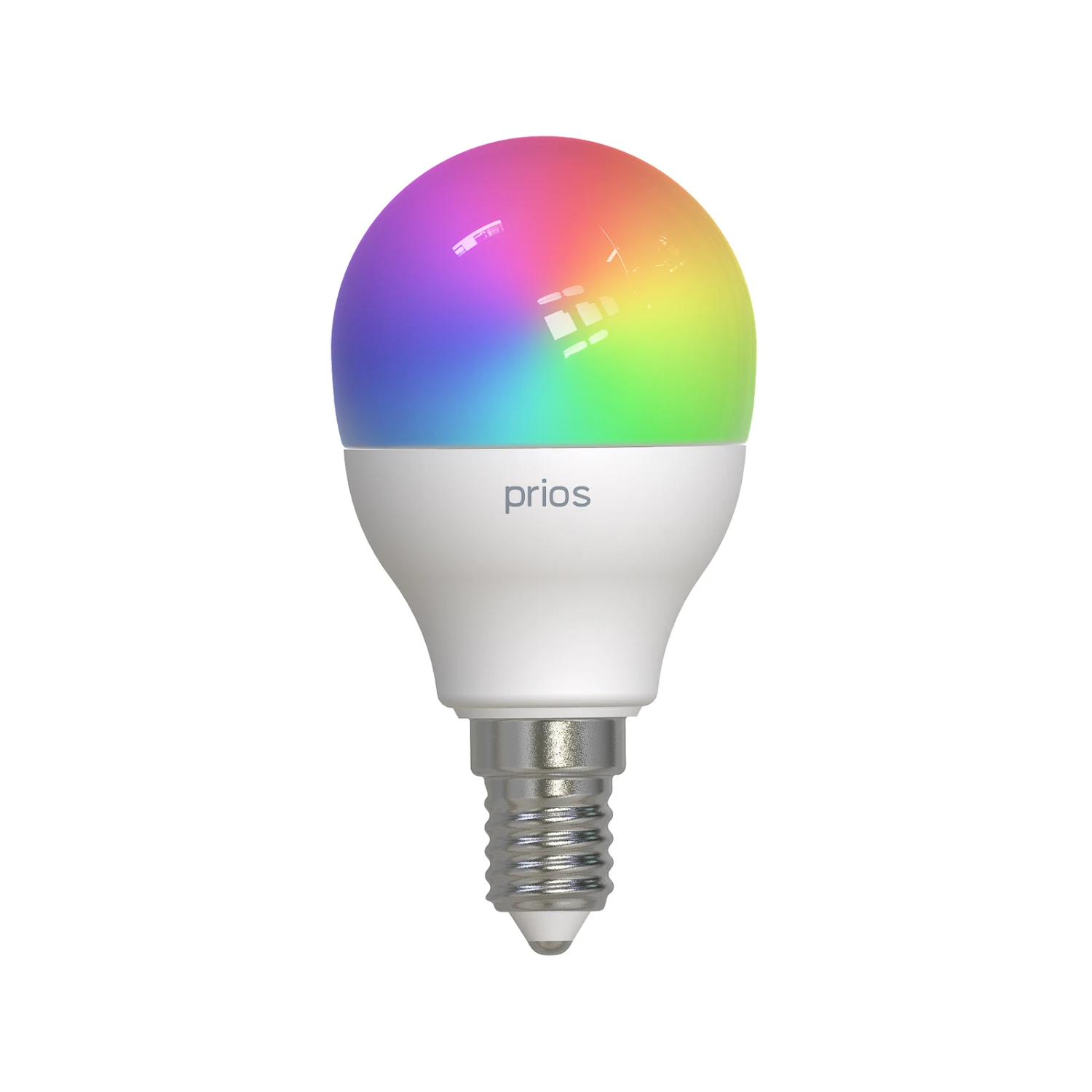 Prios LED-E14 Tropfen 4,9W RGBW WLAN Matt, 2er-Set 2 Prios LED-E14 Tropfen 4,9W RGBW WLAN Matt, 2er-Set – Bild 2