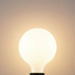 LED-Lampe E27 8W 2.700K G125 Dimmbar Opal 2er-Set -Heimbeleuchtung 10018252 3