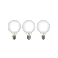 Prios LED-E27-Leuchtmittel G95 7W WLAN Matt 3er