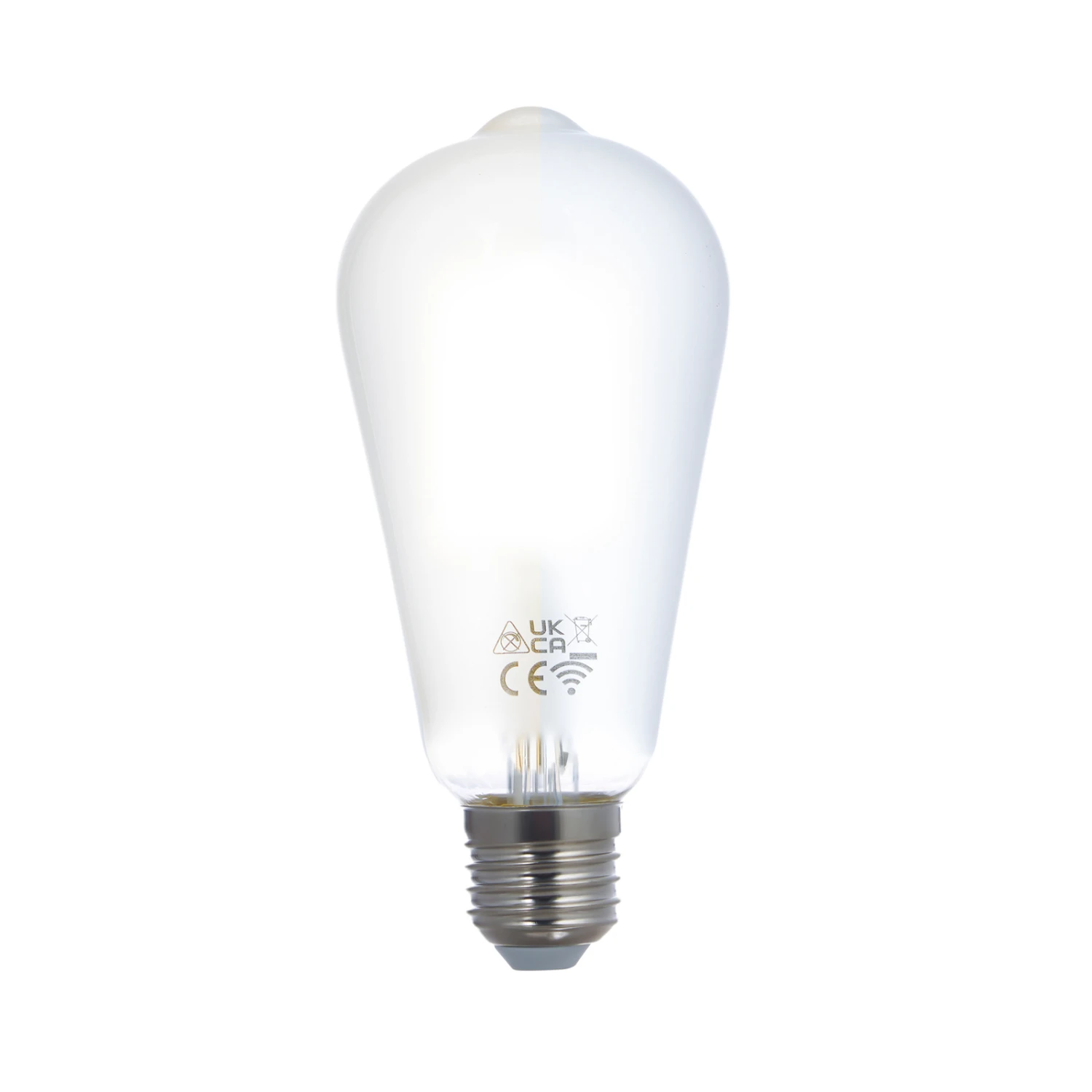 Prios LED-E27-Leuchtmittel ST64 7W WLAN Matt 2er 2 Prios LED-E27-Leuchtmittel ST64 7W WLAN Matt 2er – Bild 2