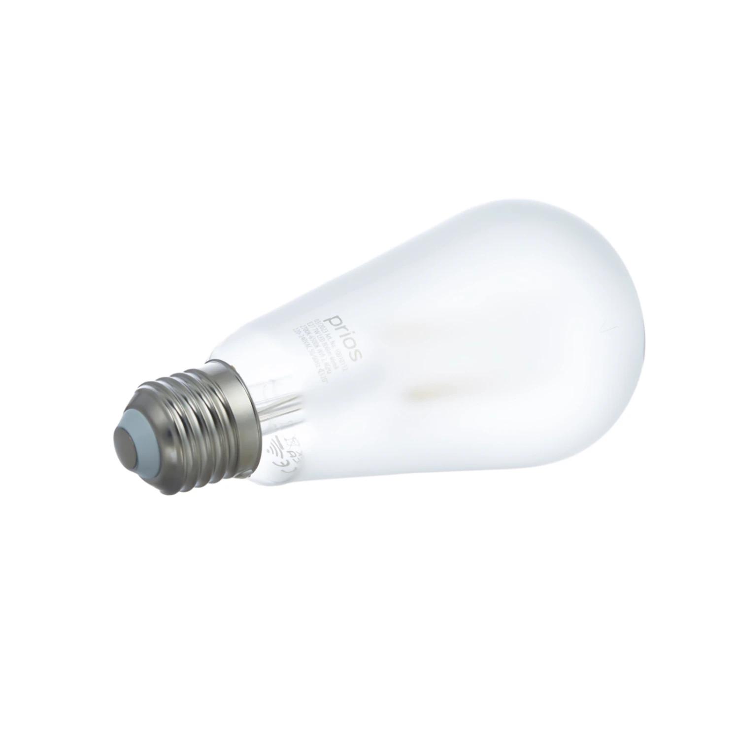 Prios LED-E27-Leuchtmittel ST64 7W WLAN Matt 2er 3 Prios LED-E27-Leuchtmittel ST64 7W WLAN Matt 2er – Bild 3