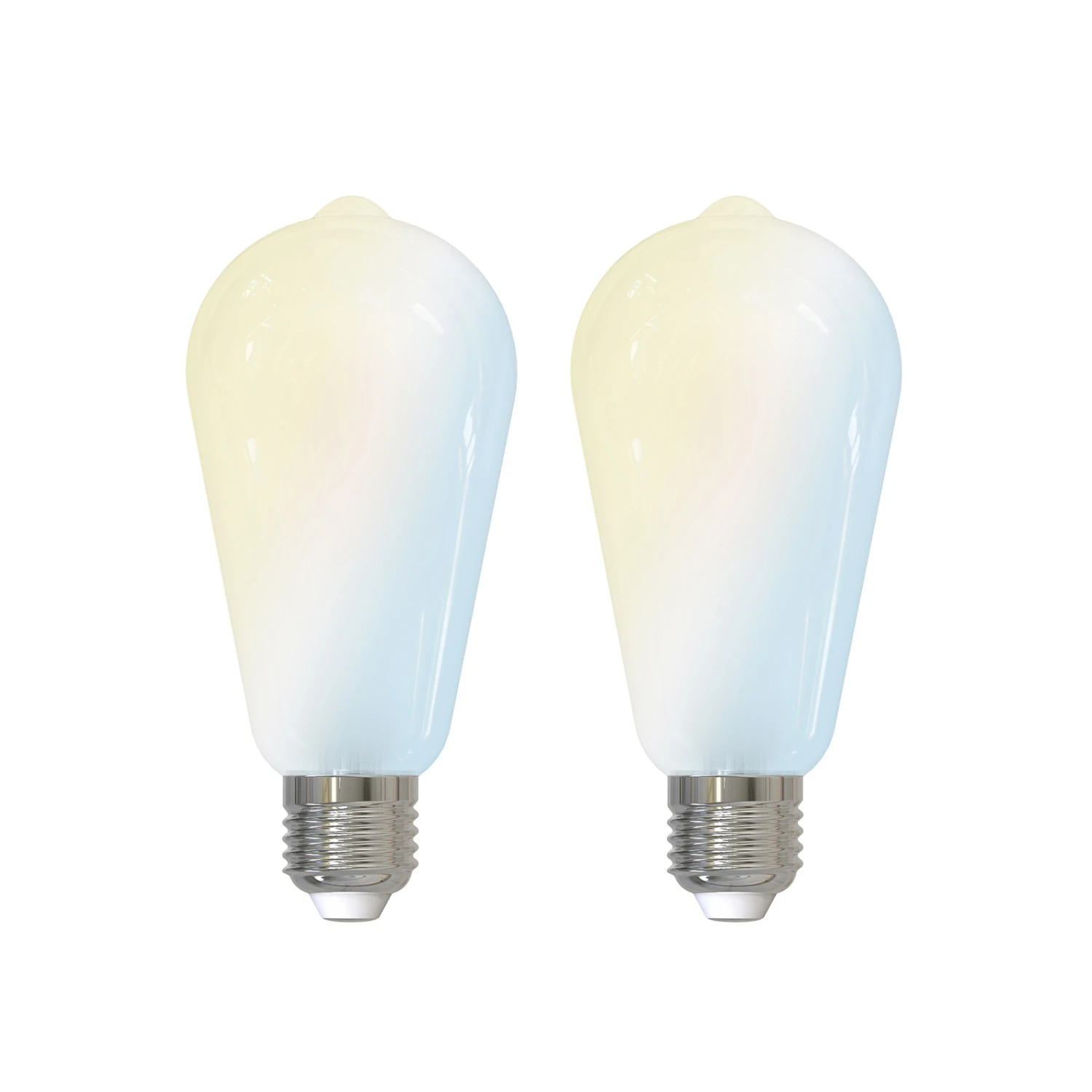 Prios LED-E27-Leuchtmittel ST64 7W WLAN Matt 2er 1 Prios LED-E27-Leuchtmittel ST64 7W WLAN Matt 2er