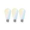 Prios LED-E27-Leuchtmittel ST64 7W WLAN Matt 3er